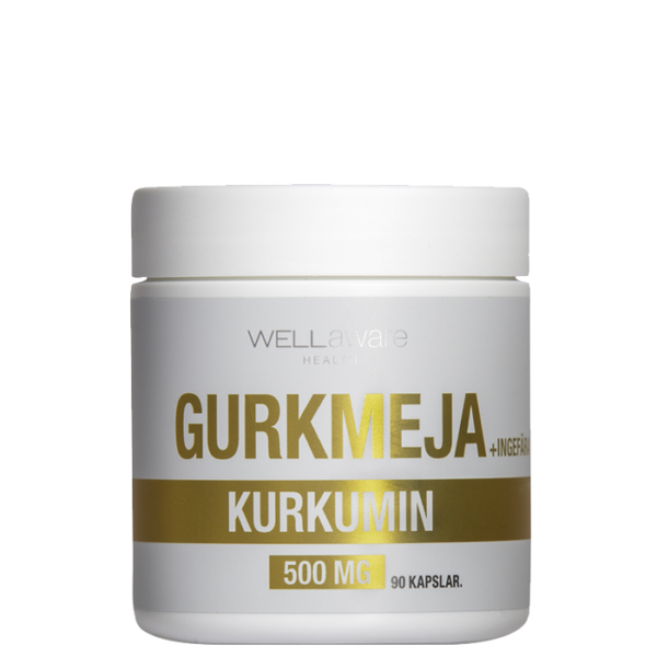 WellAware Gurkmeja/Ingefära 500 mg